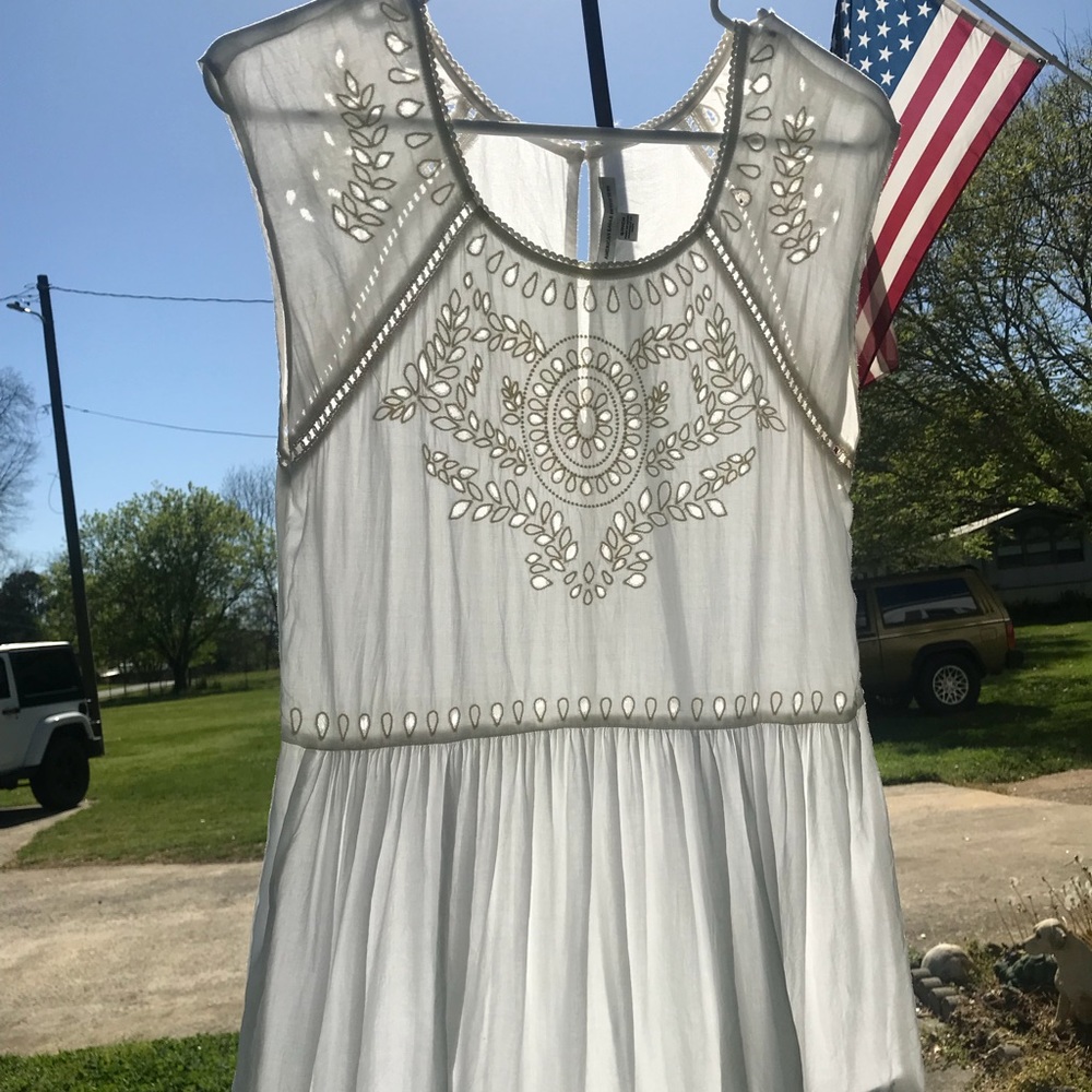 White dress